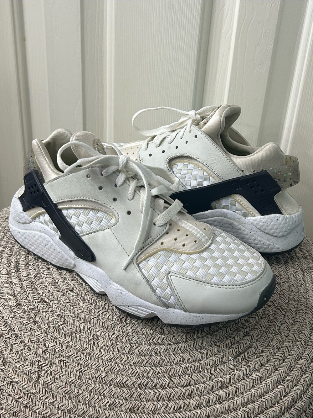 Size 9 - Nike Air Huarache Crater Premium Light Bone